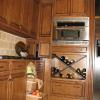 detailing:  wine storage
                 pull out wicker baskets